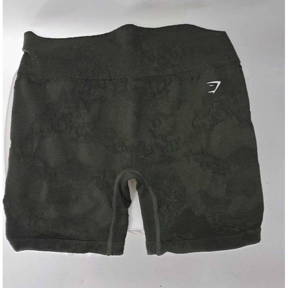 Gymshark Adapt Camo Seamless shorts high-waisted design textured pattern
